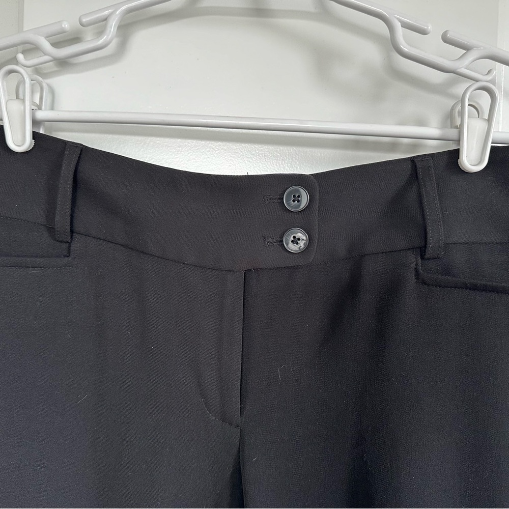 Rafaella Curvy full flair dress pants Black size 6